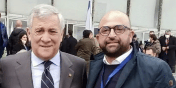 Antonio Tajani e Damiano Totaro