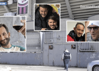 Marco Lombardi, Nicola Canonico, Antonio Vacca, Fabio Lacalamita e Alessandro Moffa