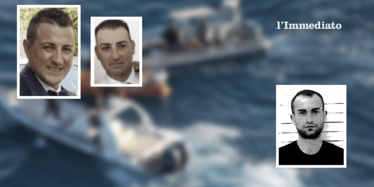 Miucci e Prencipe; a destra, Troiano