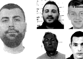 A sinistra, Lauriola; sopra, Miucci e La Torre; sotto, Ciccone e Tomaiuolo