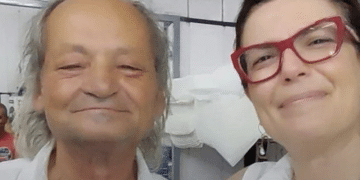 Vincenzo D'Ambrosio con l'assessora Cecilia Simone