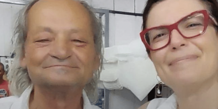 Vincenzo D'Ambrosio con l'assessora Cecilia Simone
