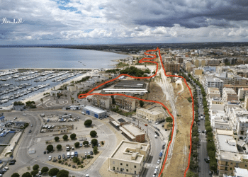Area interessata dal progetto "Fronte Mare"; foto Bruno Mondelli