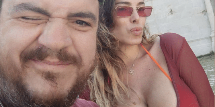 Scisciola e Aida Yespica