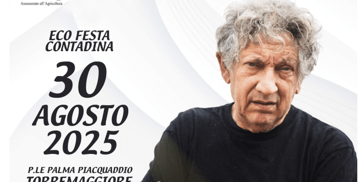Torremaggiore in festa con Eugenio Bennato: la decima Eco Festa Contadina celebra musica e tradizioni