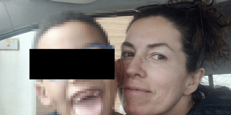 Roberta Blasi col figlio