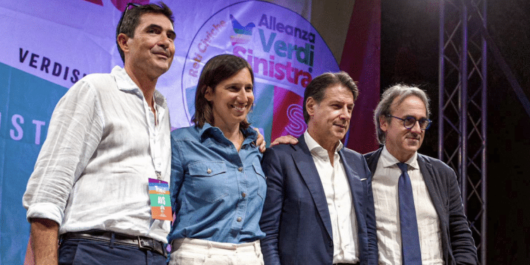 Fratoianni, Schlein, Conte e Bonelli