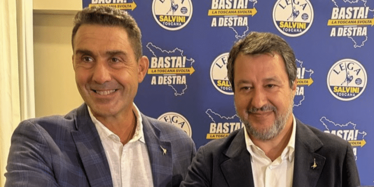 Roberto Vannacci e Matteo Salvini