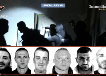Enzo Miucci, Dino Miucci, Roberto Prencipe, Lorenzo Scarabino, Raffaele Palena e Giovanni Caterino