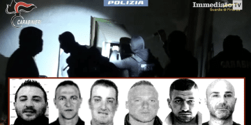 Enzo Miucci, Dino Miucci, Roberto Prencipe, Lorenzo Scarabino, Raffaele Palena e Giovanni Caterino