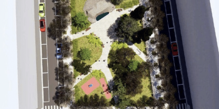 rendering Piazza San Francesco