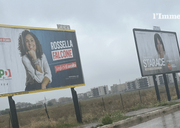I 6x3 di Falcone e Starace uno accanto all'altro in via Gandhi a Foggia
