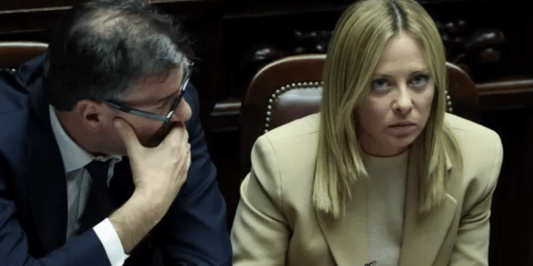 Giorgetti e Meloni