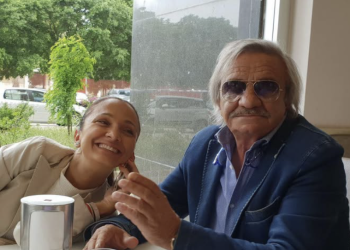 Michaela Di Donna con il padre Massimino