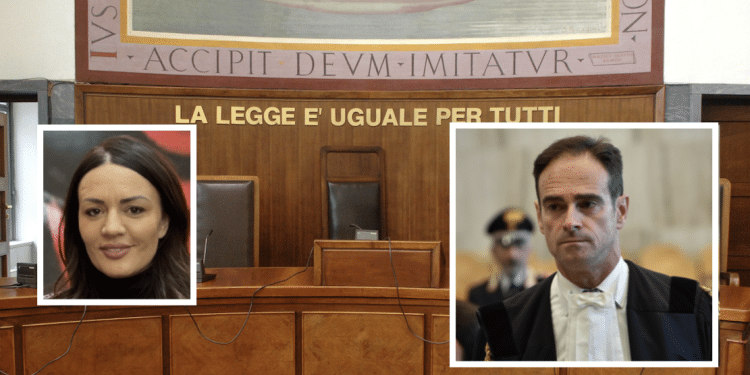 Catalano e l'avvocato Vaira