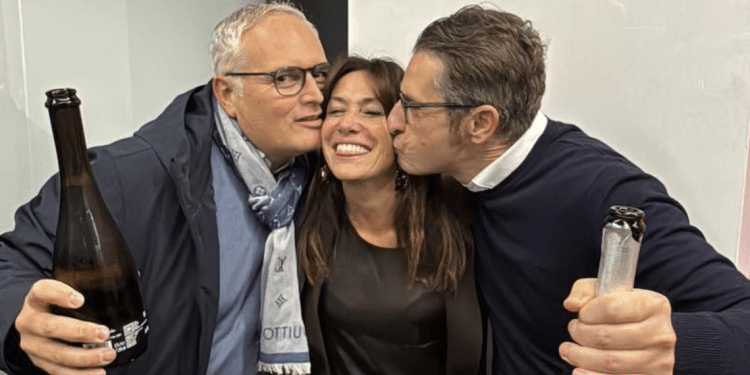 Starace tra Antonio Di Carlo e Giuseppe Nobiletti