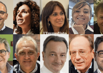 Gli eletti alle Regionali 2025 in provincia di Foggia; sopra, Piemontese, Falcone, Starace, Barone, Tutolo; sotto, Scapato, Gatta, De Leonardis, Dell'Erba e Cera