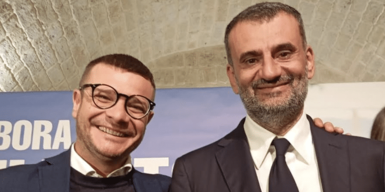 Domenico De Santis e Antonio Decaro