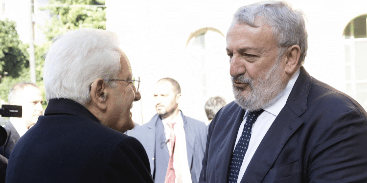 Mattarella e Emiliano