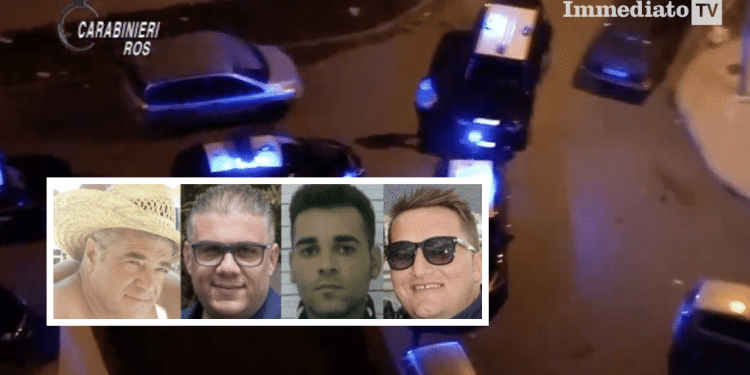 Franco Notarangelo, Antonio La Selva, Andrea Quitadamo e Michele D'Ercole