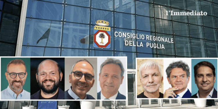 Paolicelli, Minerva, Piemontese, Pagliaro, Vendola, Amati e Lopane