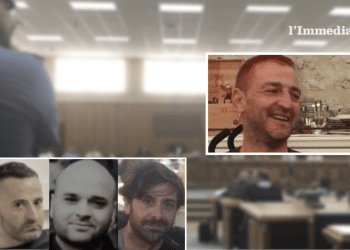 Dino Miucci; sotto, i pentiti Marco Raduano, Matteo Pettinicchio e Giuseppe Francavilla