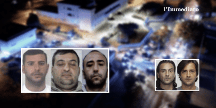 Pesante, Aprile, Lanza e i fratelli Francavilla