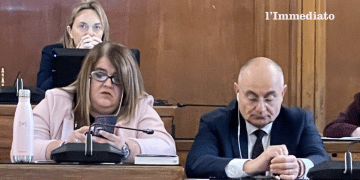 Episcopo e Galasso; dietro, Azzarone