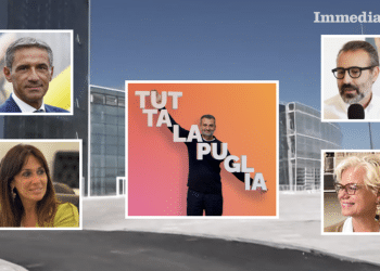 In alto, Pentassuglia; sotto, Starace; a destra, Paolicelli, sotto Capone; al centro, Decaro