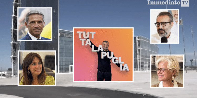In alto, Pentassuglia; sotto, Starace; a destra, Paolicelli, sotto Capone; al centro, Decaro