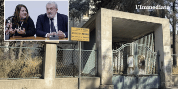 Ex distretto militare Foggia; nel riquadro, Episcopo ed Emiliano