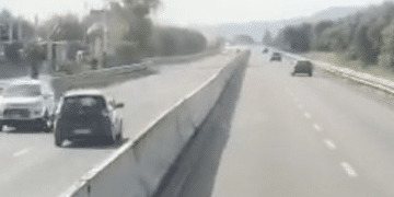 auto contromano (foto archivio)