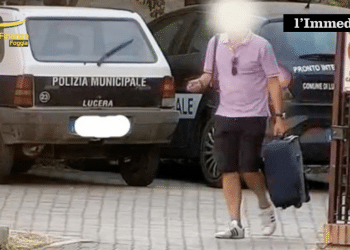 Immagine tratta dal video dell'operazione della Finanza