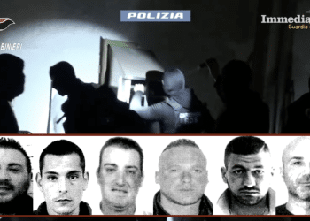 Enzo Miucci, Tommaso Tomaiuolo, Roberto Prencipe, Lorenzo Scarabino, Raffaele Palena e Giovanni Caterino