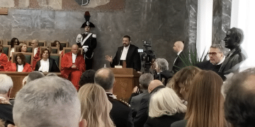 Gianluca Ursitti durante il suo intervento