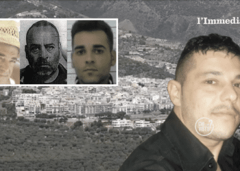 Notarangelo e i fratelli Quitadamo; a destra, Armiento; sullo sfondo, Mattinata