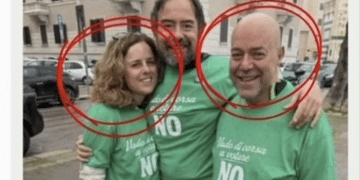 Ai lati, Cafagna e Rossi; immagine postata dalla Fondazione Luigi Einaudi