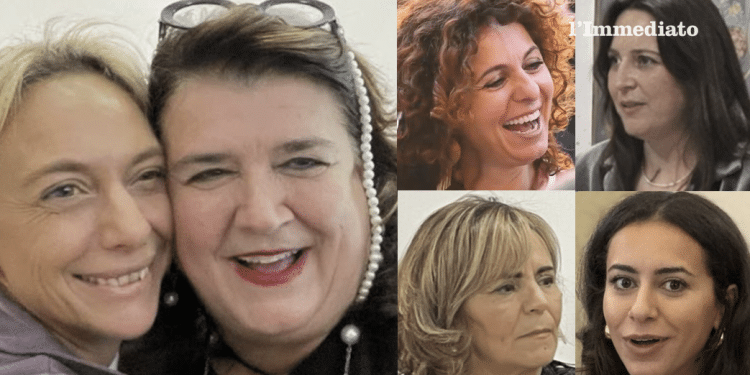 A sinistra, Azzarone e Episcopo; in alto, Falcone e Bray; sotto, Mongiello e Amatore