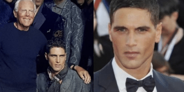 Armani con Fabio Mancini