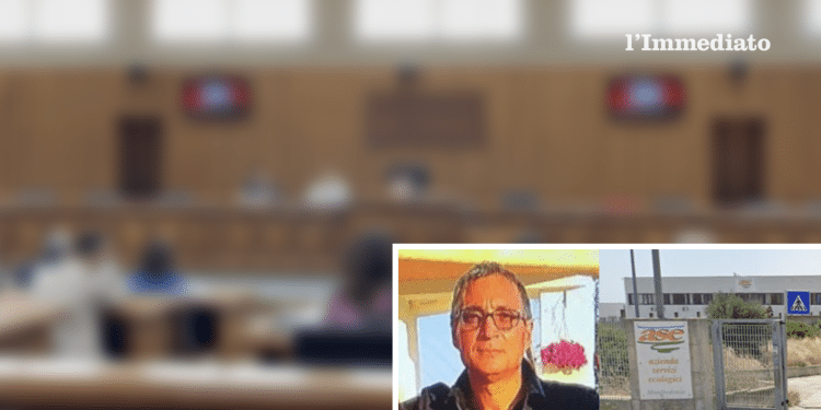 Corte d'Assise; nei riquadri, Fatone e sede ASE