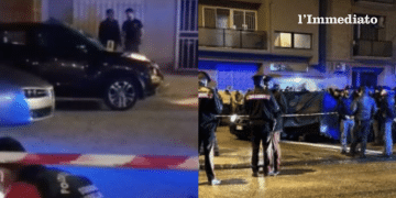 A sinistra, omicidio Scrocco davanti al carcere di Foggia; a destra, omicidio Prencipe al CEP
