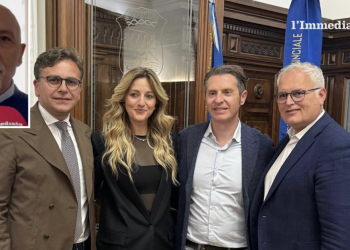 Di Vito, Caione, Nobiletti e Di Carlo; nel riquadro, Dal Maso