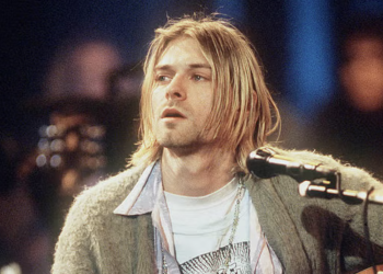 Kurt Cobain, frontman dei Nirvana (foto Esquire)