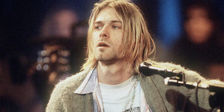 Kurt Cobain, frontman dei Nirvana (foto Esquire)