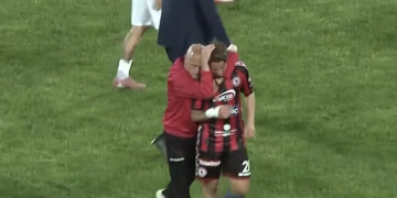 Barilari consola Liguori in lacrime