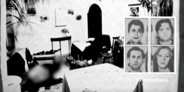 In alto, Pompeo Corvino e Pietro Piserchia; Sotto, Giovanni Rollo e Antonietta Cassanelli