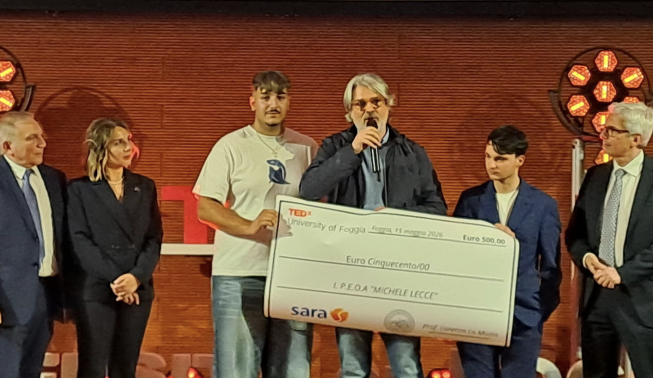 Dall’Ipeoa “Michele Lecce” ai premi per legalità e fraternità: doppio riconoscimento tra Manfredonia e Foggia