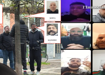 Il summit a Milano e quello in videochiamata; in alto, Narciso e Spinelli; sotto Raffaele Palumbo e Emiliano Francavilla; in basso, Gioacchino Frascolla e Barbaro