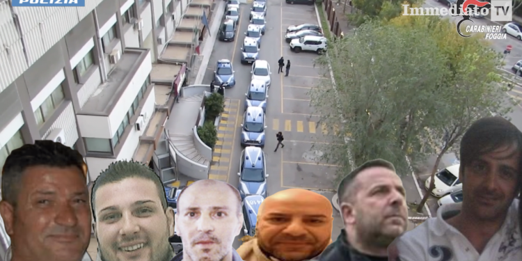 Roberto Sinesi, Francesco Sinesi, Franco Vitagliani, Emiliano Francavilla, Antonello Francavilla e Giuseppe Francavilla