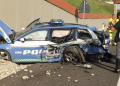Un incidente della Stradale in ambito Autostradale